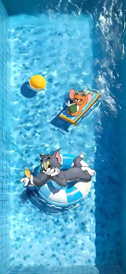 泳池边的猫鼠博弈：涟漪中的智慧较量
