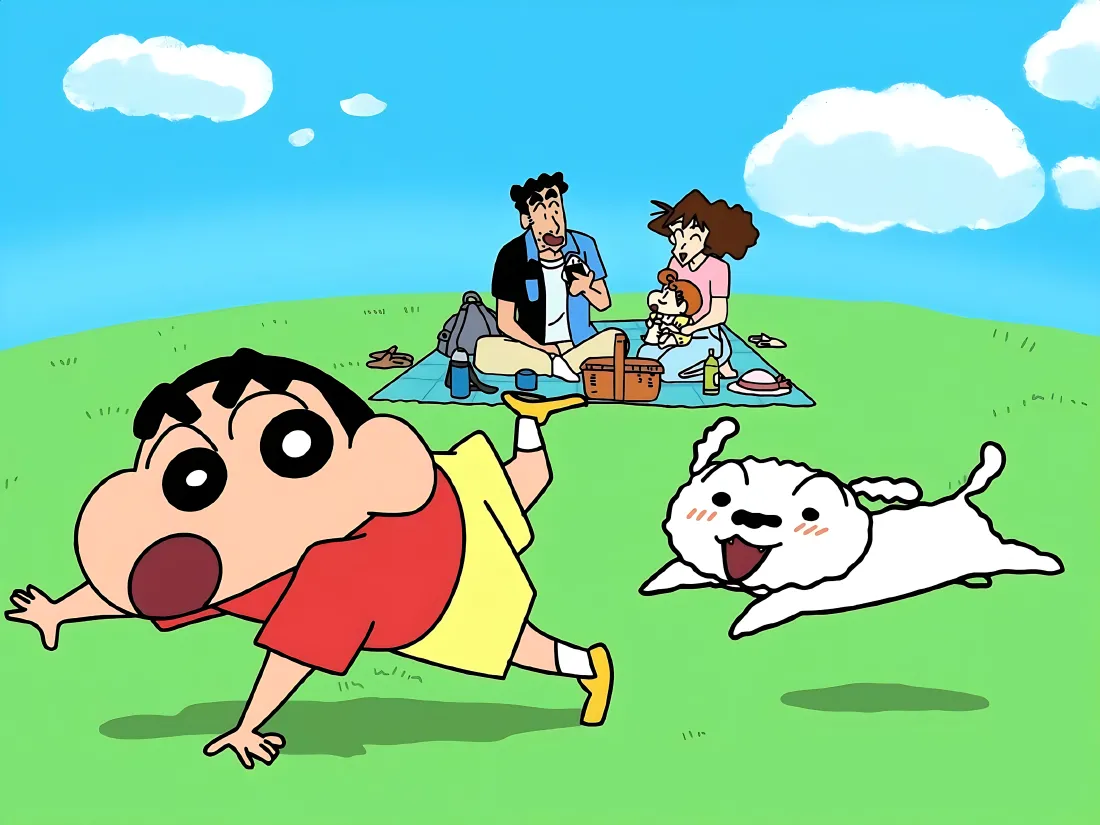 蜡笔小新の夏日奇遇！这组壁纸让桌面秒变漫画世界｜二次元党必入