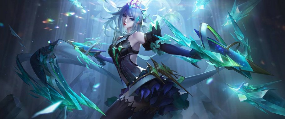 【王者荣耀典藏】虞姬启明星使带鱼屏壁纸｜3440×1440超宽屏动态光效电竞背景