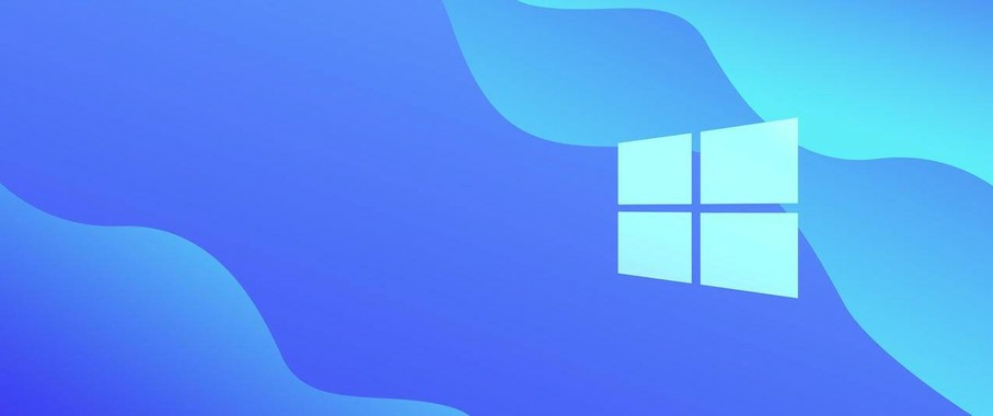 【流体代码】Win10抽象壁纸｜3440×1440天青色域与几何渲染技术解析