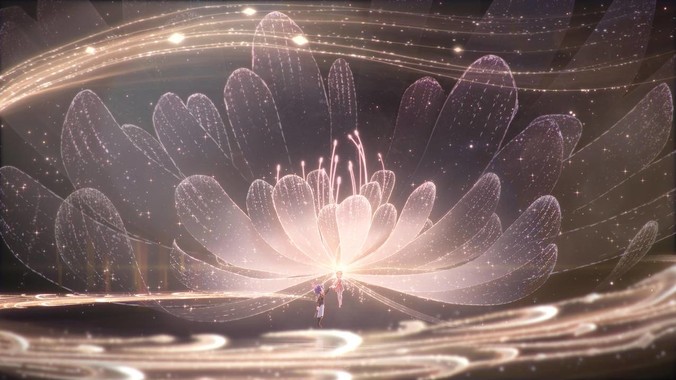 玄玉金棕方程式｜梦幻西游2024新春祥瑞4K壁纸重构国风幻境的流体美学