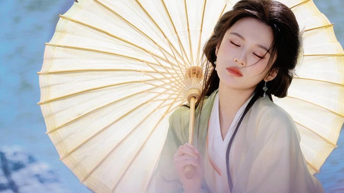 烟雨江南入画来｜张慧雯油纸伞4K壁纸重构东方古典美学