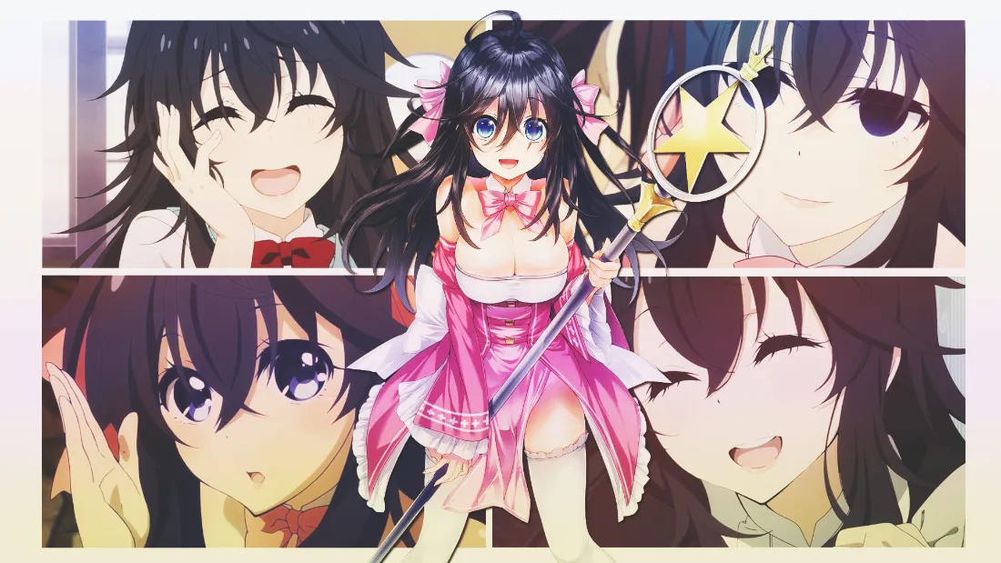 星杖魔法少女：元气甜美的多面魅力壁纸