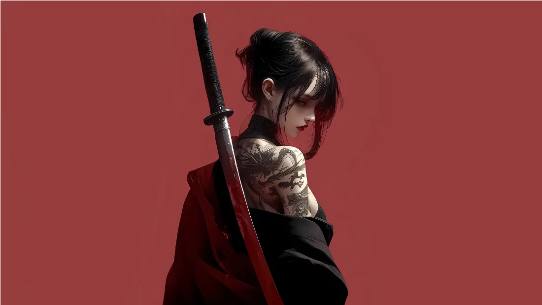 「限免｜朱砂侠影动态壁纸［新武侠意境］｜乐摄图库」​